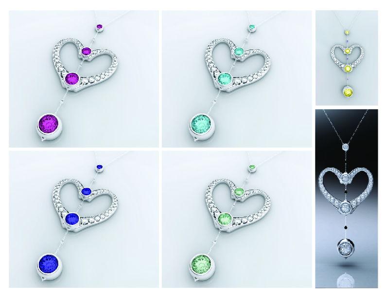 Neckless in different Versions